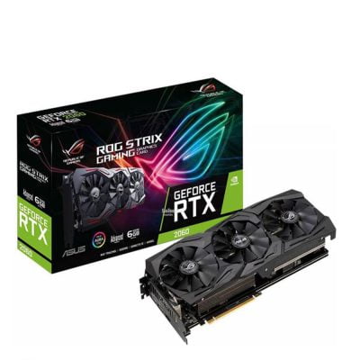 کارت گرافیک ایسوس مدل ROG STRIX RTX2060 O6G GAMING