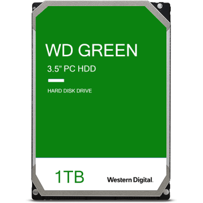 هارد دیسک اينترنال وسترن ديجيتال مدل GREEN ظرفيت 1 ترابايت