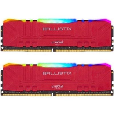 رم دسکتاپ DDR4 دوکاناله 3200 مگاهرتز CL18 کروشیال مدل BALLISTIX ظرفیت 32 گیگابایت