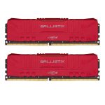 رم دسکتاپ DDR4 دوکاناله 3200 مگاهرتز CL18 کروشیال مدل BALLISTIX ظرفیت 32 گیگابایت