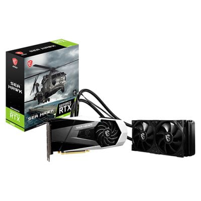 کارت گرافیک ام اس آی مدل GeForce RTX™ 3080 SEA HAWK 10G