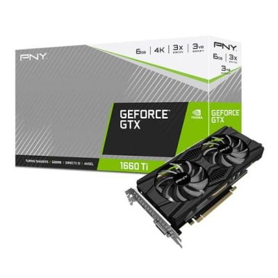 کارت گرافیک پی ان وای مدل GeForce GTX 1660 TI با حافظه 6 گیگابایت
