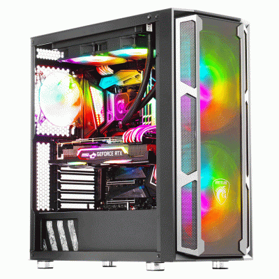 کیس گیمینگ گرین مدل GRIFFIN G6