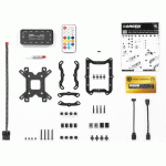 خنک کننده پردازنده گرین مدل GLACIER 120 ARGB