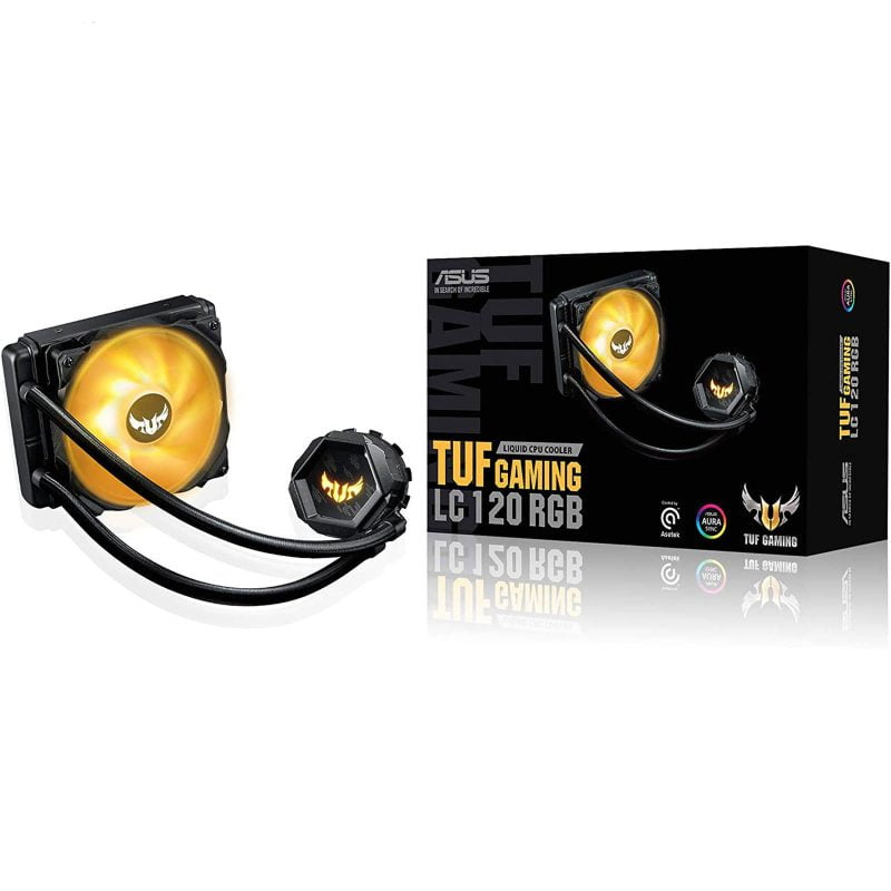 سیستم خنک کننده آبی پردازنده ایسوس مدل TUF Gaming LC 120 RGB AIO Liquid CPU