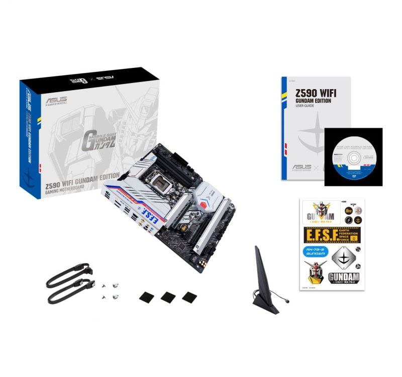 مادربرد ایسوس مدل Z590 WIFI GUNDAM EDITION