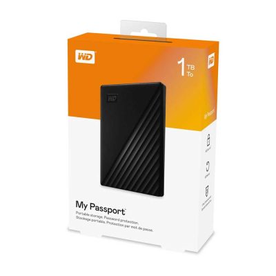 هارد اکسترنال وسترن دیجیتال مدل My Passport ظرفیت 1 ترابایت