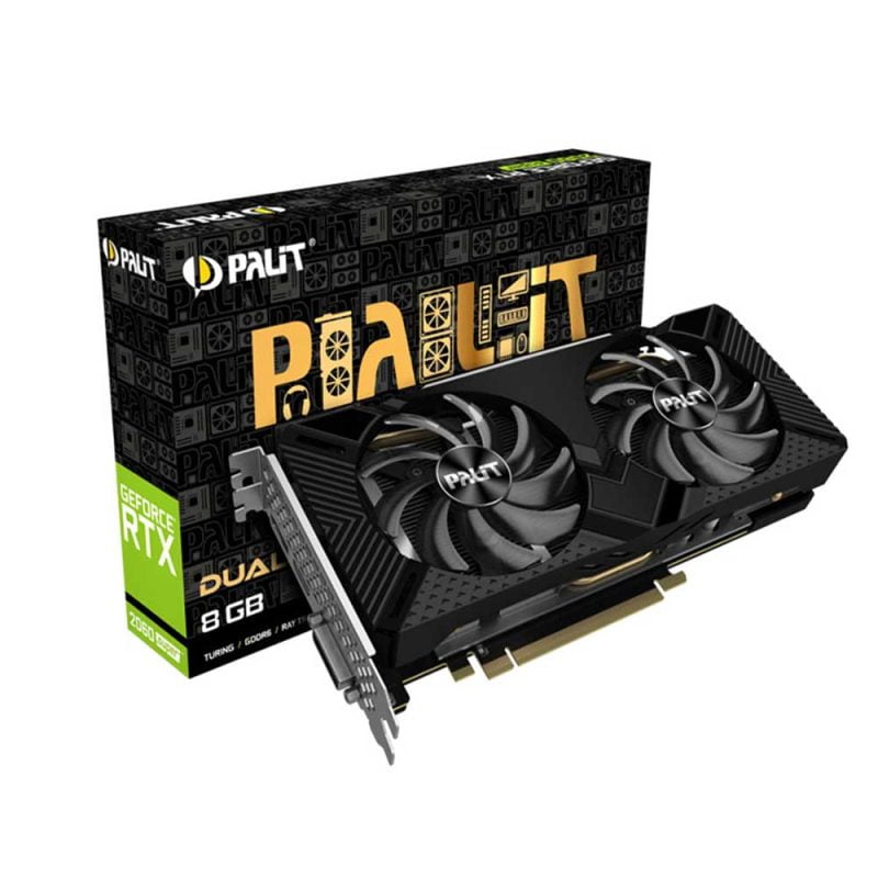 کارت گرافیک پالیت مدل GeForce RTX 2060 SUPER DUAL ظرفیت 8 گیگابایت