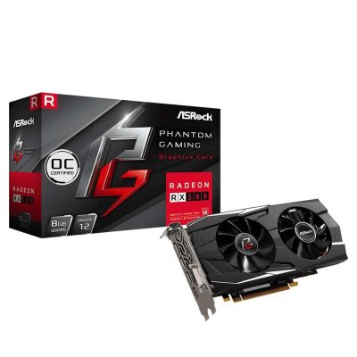 کارت گرافیک ازراک مدل Phantom Gaming D RX580 8G OC