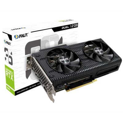 کارت گرافیک پالیت مدل GeForce RTX 3060 Ti Dual ظرفیت 8 گیگابایت
