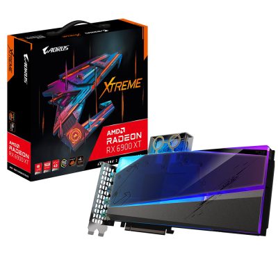 کارت گرافیک گیگابایت مدل AORUS RX 6900 XT XTREME WATERFORCE ظرفیت 16 گیگابایت