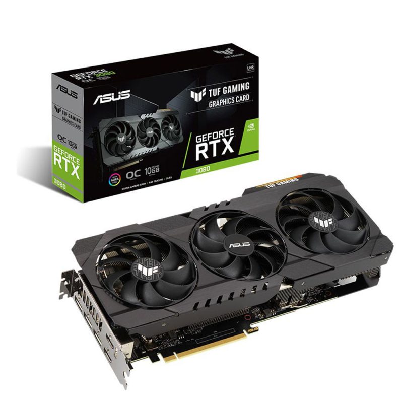کارت گرافیک ایسوس مدل TUF Gaming GeForce RTX 3080 10GB