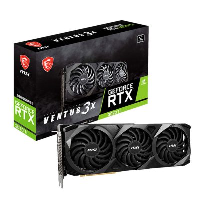 کارت گرافیک ام اس آی مدل GeForce RTX 3070 Ti VENTUS 3X 8GB OC