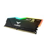 رم دسکتاپ DDR4 3200 مگاهرتز CL16 تیم گروپ مدل Delta Black RGB ظرفیت 16 گیگابایت