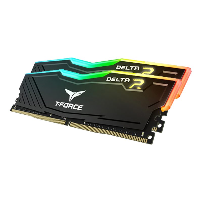 رم دسکتاپ DDR4 دو کاناله 3200 مگاهرتز CL16 تیم گروپ مدل Delta Black RGB ظرفیت 32 گیگابایت - Image 3