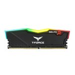 رم دسکتاپ DDR4 3200 مگاهرتز CL16 تیم گروپ مدل Delta Black RGB ظرفیت 16 گیگابایت