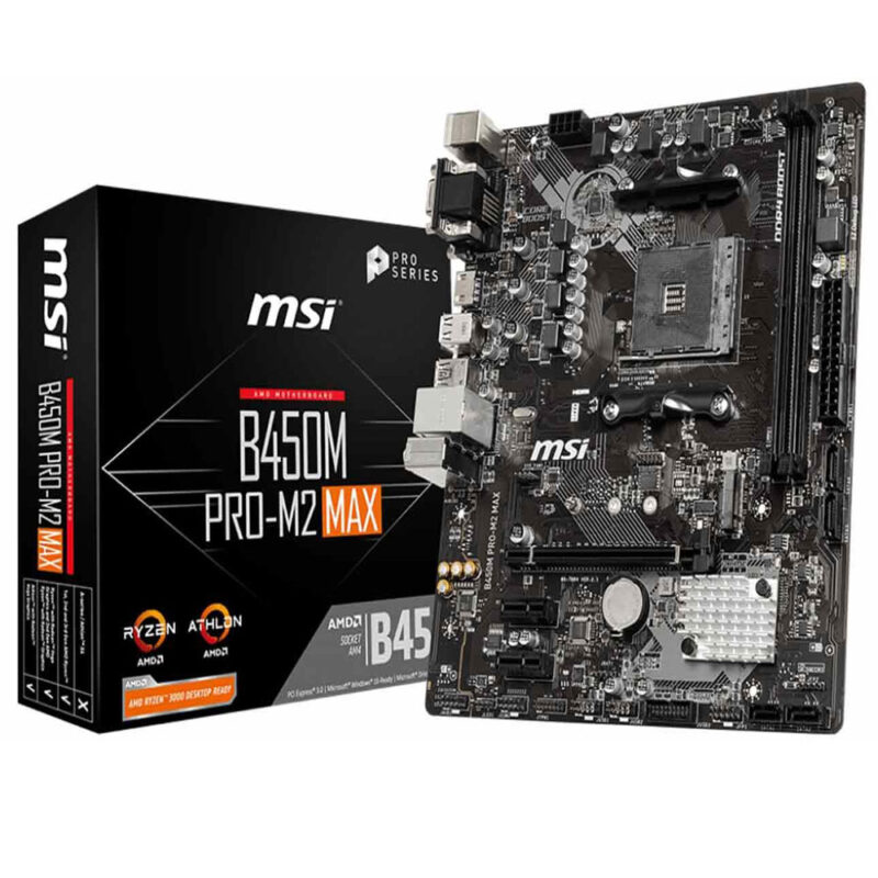 مادربرد ام اس آی مدل MSI B450M PRO-M2 MAX