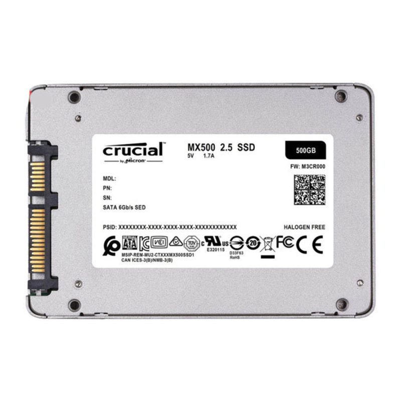 اس اس دی اینترنال کروشیال مدل MX500 ظرفیت ۵۰۰ گیگابایت - Image 2