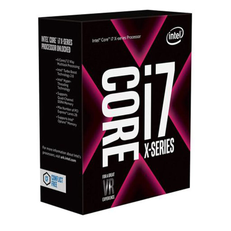 پردازنده مرکزی اینتل سری Skylake-X مدل Core i7-7800X