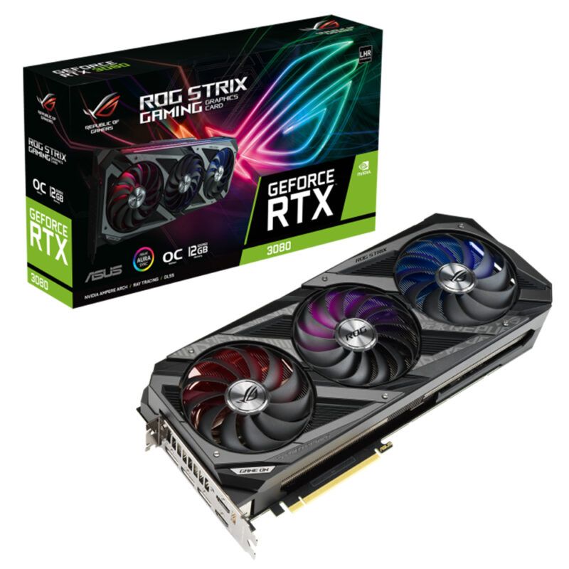 Asus rog 3080 O12G - white