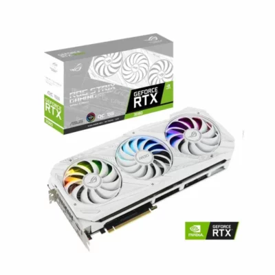 کارت گرافیک ایسوس مدل ROG STRIX RTX 3080 OC 10GB WHITE