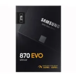 حافظه SSD اینترنال سامسونگ مدل 870EVO SATA 2.5 inch با ظرفیت 2 ترابایت
