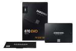 حافظه SSD اینترنال سامسونگ مدل 870EVO SATA 2.5 inch با ظرفیت 2 ترابایت