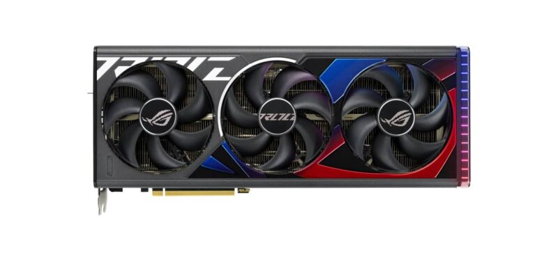 کارت گرافیک ایسوس مدل ROG Strix GeForce RTX 4090 با حافظه 24 گیگابایت