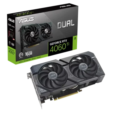 کارت گرافیک ایسوس Dual GeForce RTX 4060 Ti OC 16GB