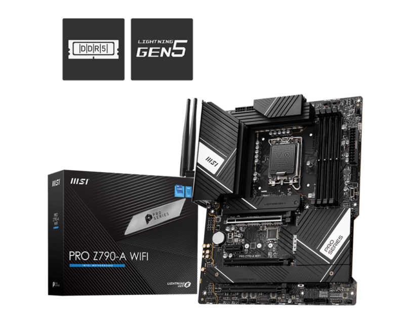 مادربرد ام اس آی PRO Z790 A WIFI DDR5