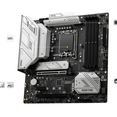 مادربرد ام اس آی MSI MAG B760M MORTAR DDR5 WIFI