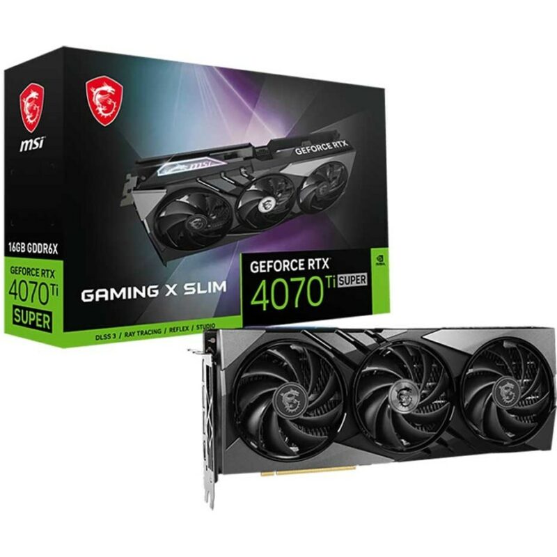کارت گرافیک ام اس آی GeForce RTX 4070 Ti Super 16GB Gaming X Slim - Image 6