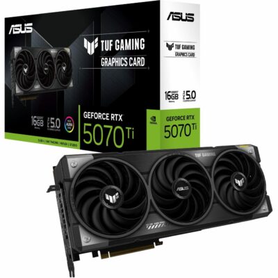 کارت گرافیک ایسوس مدل  TUF Gaming RTX 5070 Ti OC حافظه 16 گیگابایت