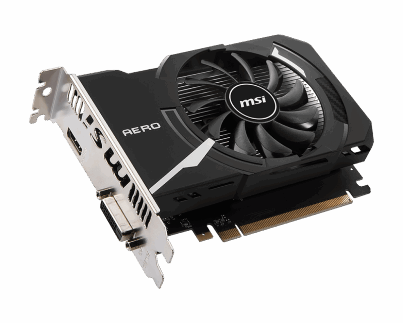 کارت گرافیک ام اس آی GT1030 AERO ITX 4GB D4 OC - Image 3