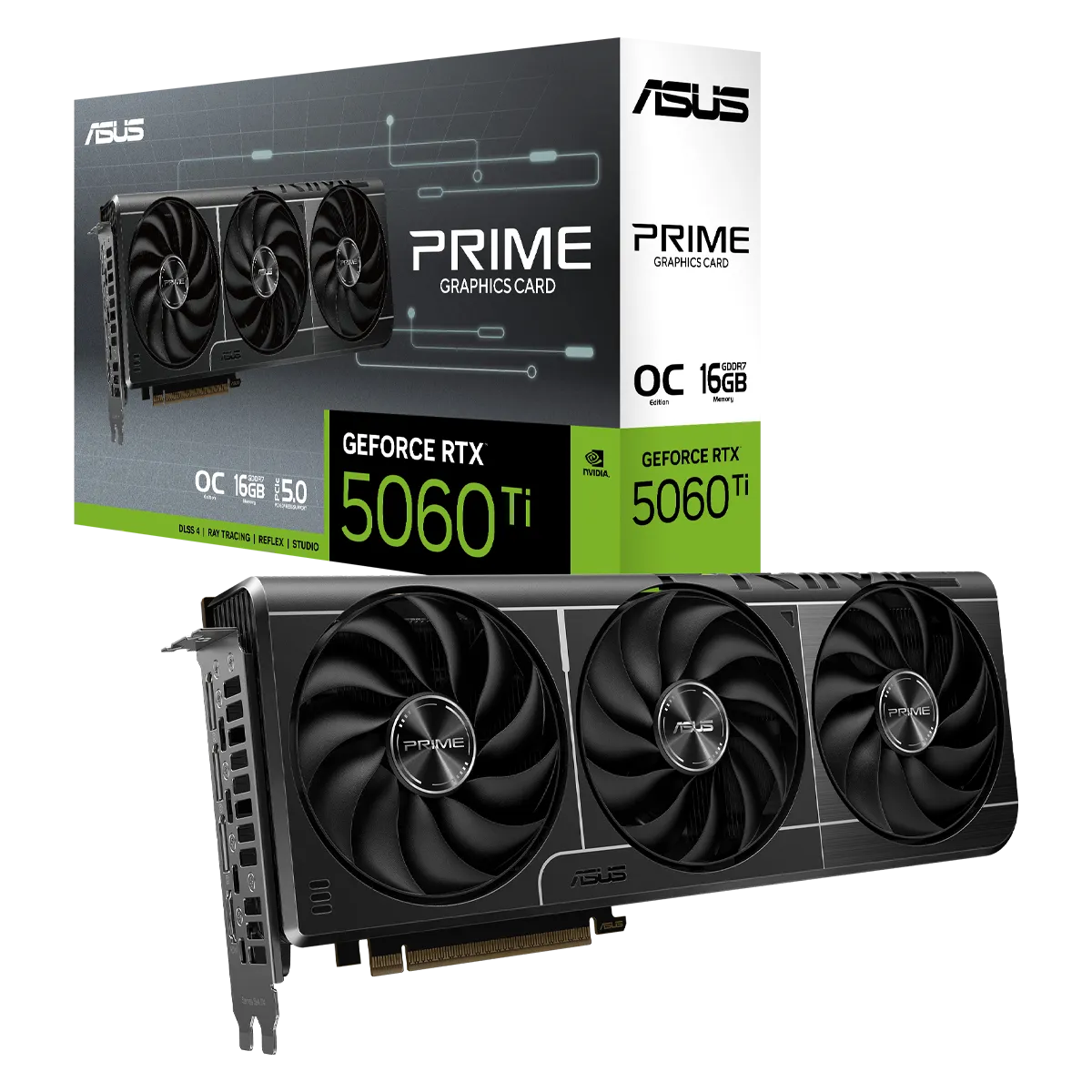 Graphics-card-ASUS-PRIME-GeForce-RTX-5060-Ti-16GB-GDDR7-OC-Edition-1 کارت گرافیک ایسوس ASUS Prime RTX 5060 Ti 16GB - Image 1