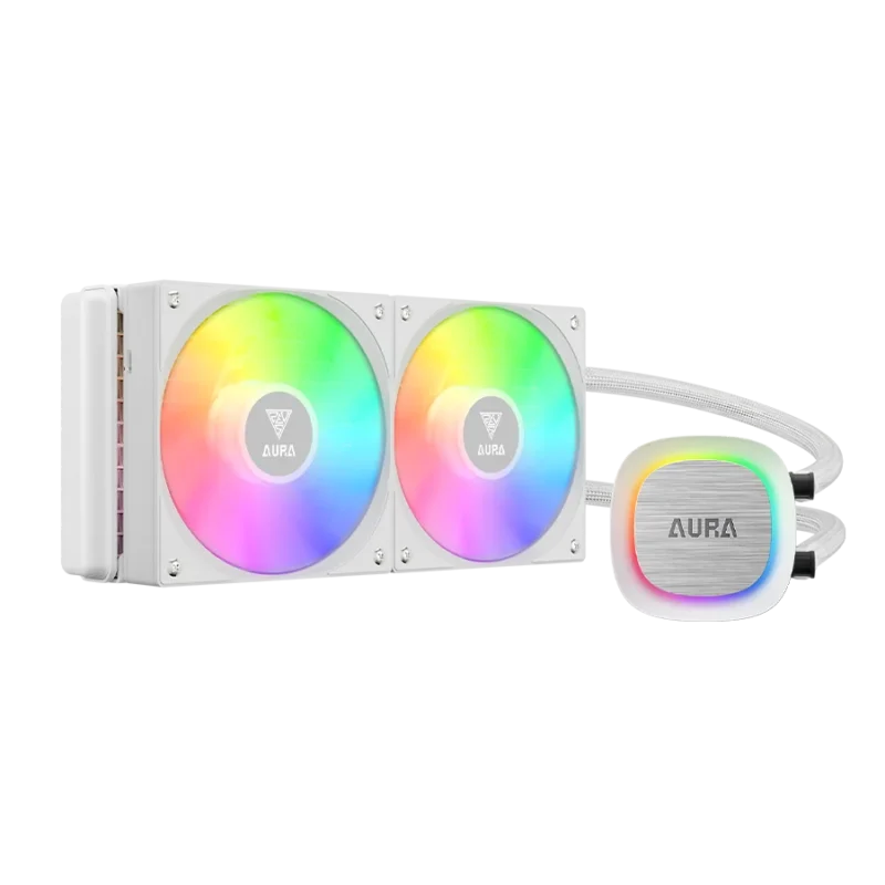 خنک کننده آبی گیم دیاس مدل AURA GL240 V2 - Image 2