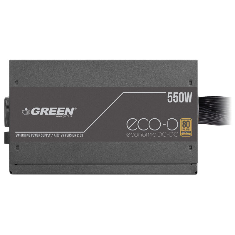 منبع تغذیه کامپیوتر گرین مدل GP550A-ECO Rev3.1 - Image 4