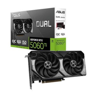کارت گرافیک ایسوس GeForce RTX 5060 Ti Dual OC 16GB GDDR7 OC
