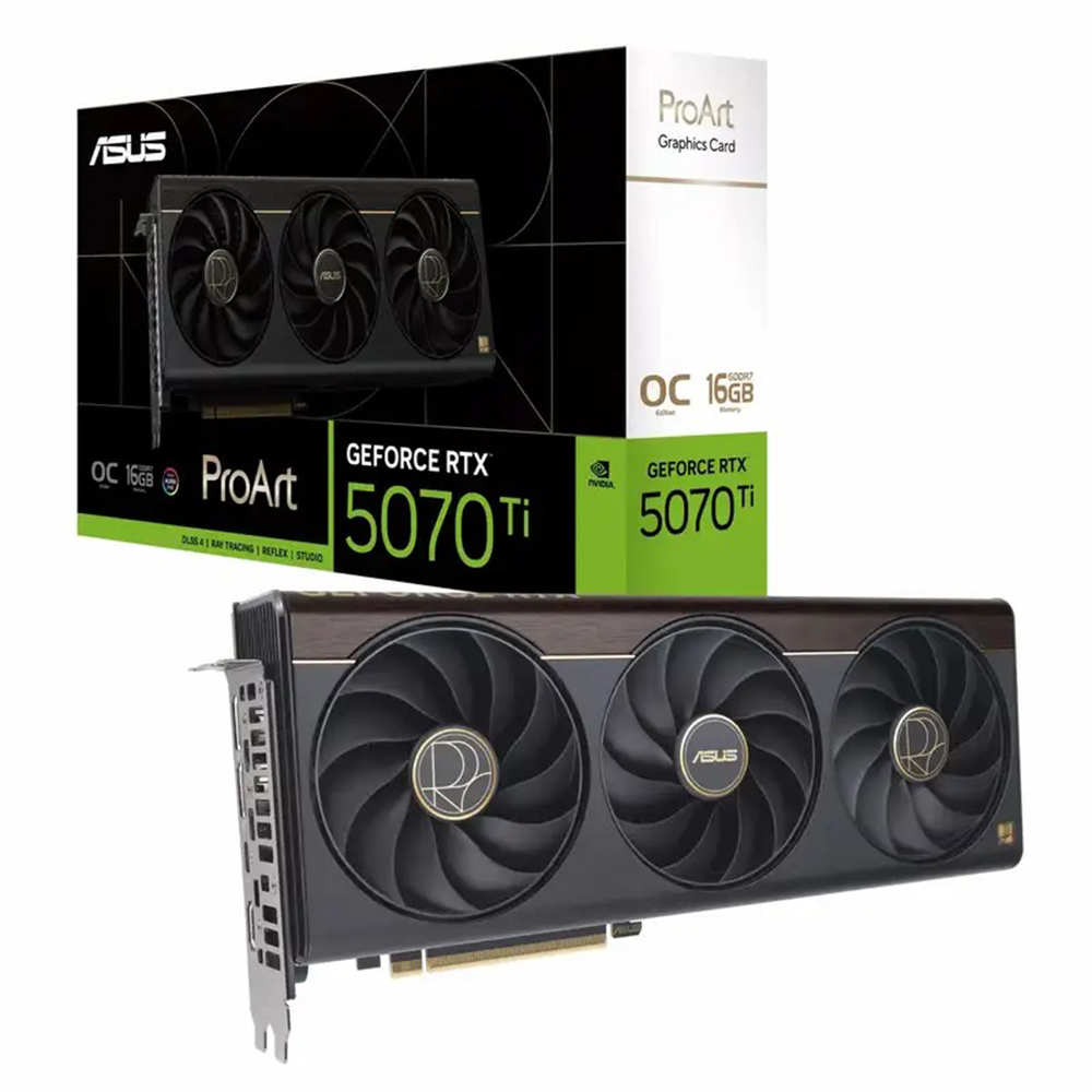 کارت گرافیک ایسوس PROART RTX 5070 TI OC 16GB GDDR7